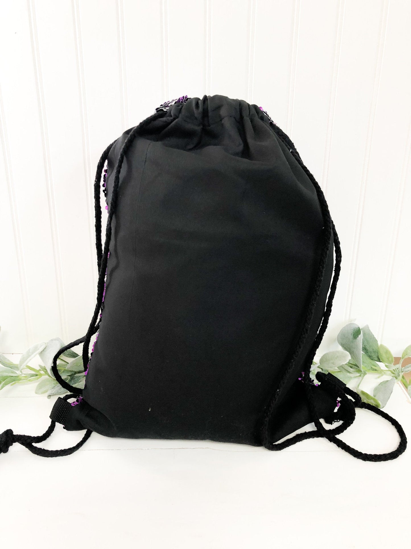 Back to School Backpack - Sequin Backpack - Personalized Unicorn Back Pack - Mermaid Sequin Drawstring Bag