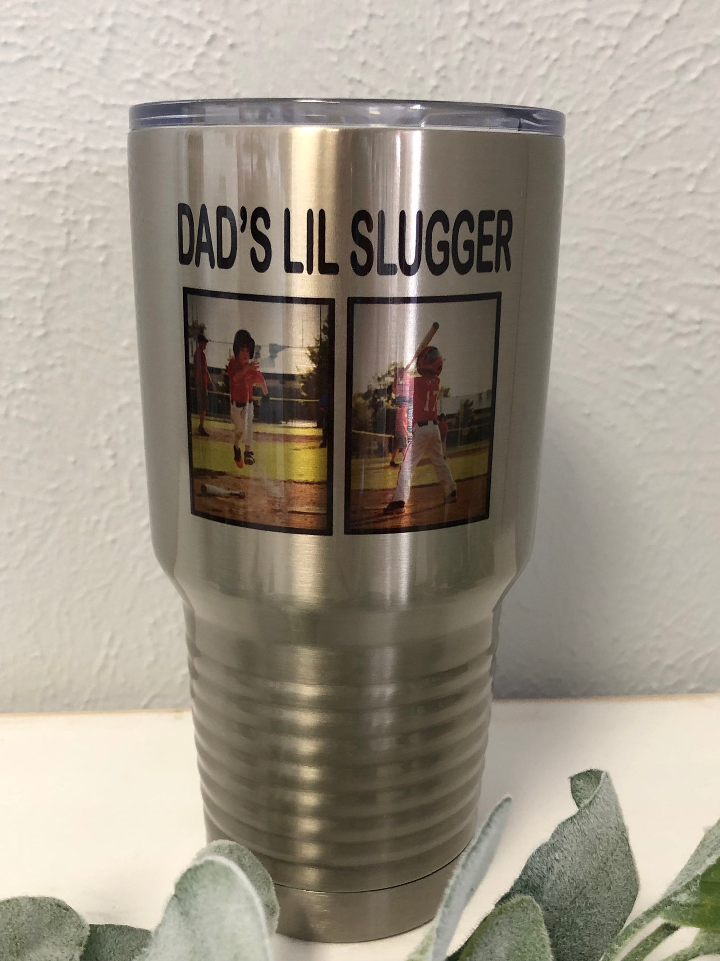 Personalized Father's Day Gift - 30oz Photo Tumbler - Dad Photo Mug - Dad Coffee Mug - Custom Tumbler