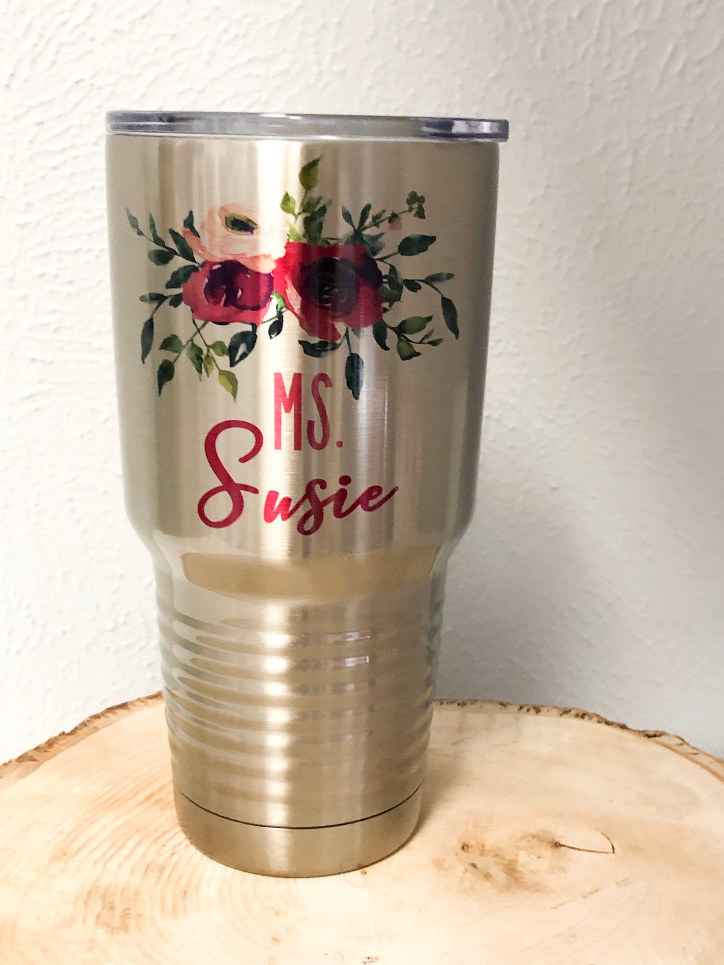 Personalized Father's Day Gift - 30oz Photo Tumbler - Dad Photo Mug - Dad Coffee Mug - Custom Tumbler