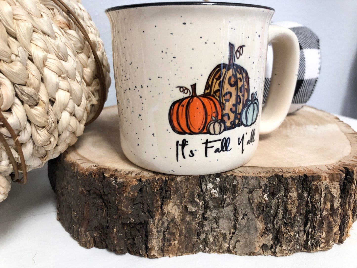 Fall Mug - Coffee Mug - It's Fall Y'all - Gifts for Her - Campfire Mug