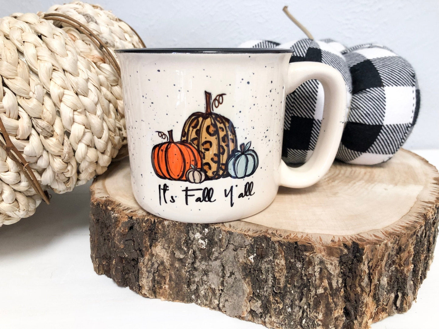 Fall Mug - Coffee Mug - It's Fall Y'all - Gifts for Her - Campfire Mug