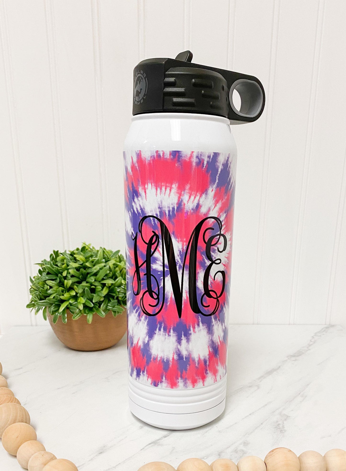 Personalized Water Bottle, Stainless Steel, Monogram, Christmas Gifts for Coworkers