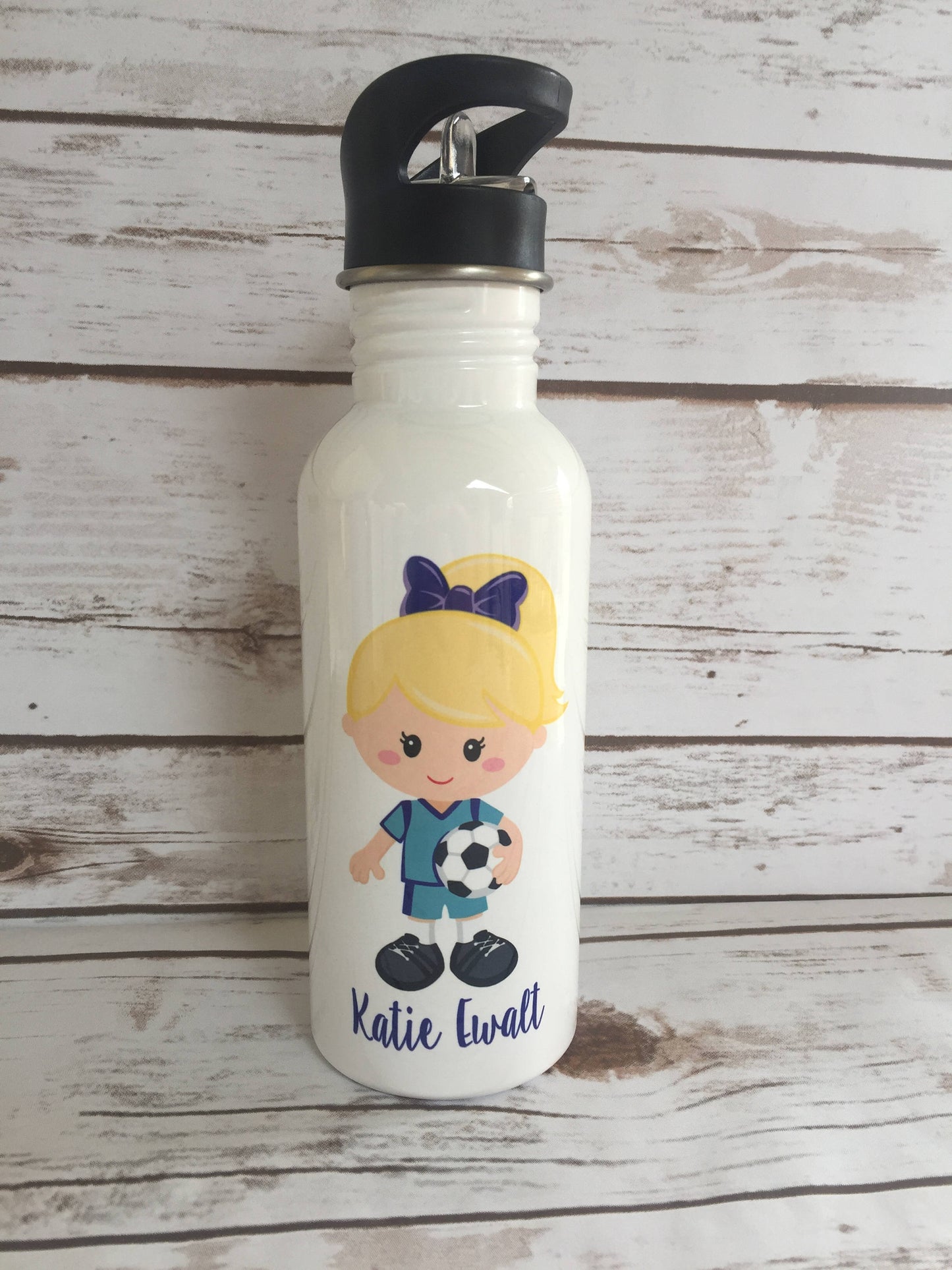 Personalized Aluminum Waterbottle - Custom Water Bottle - Sports Waterbottle - Personalized Christmas Gift - Ballet Waterbottle