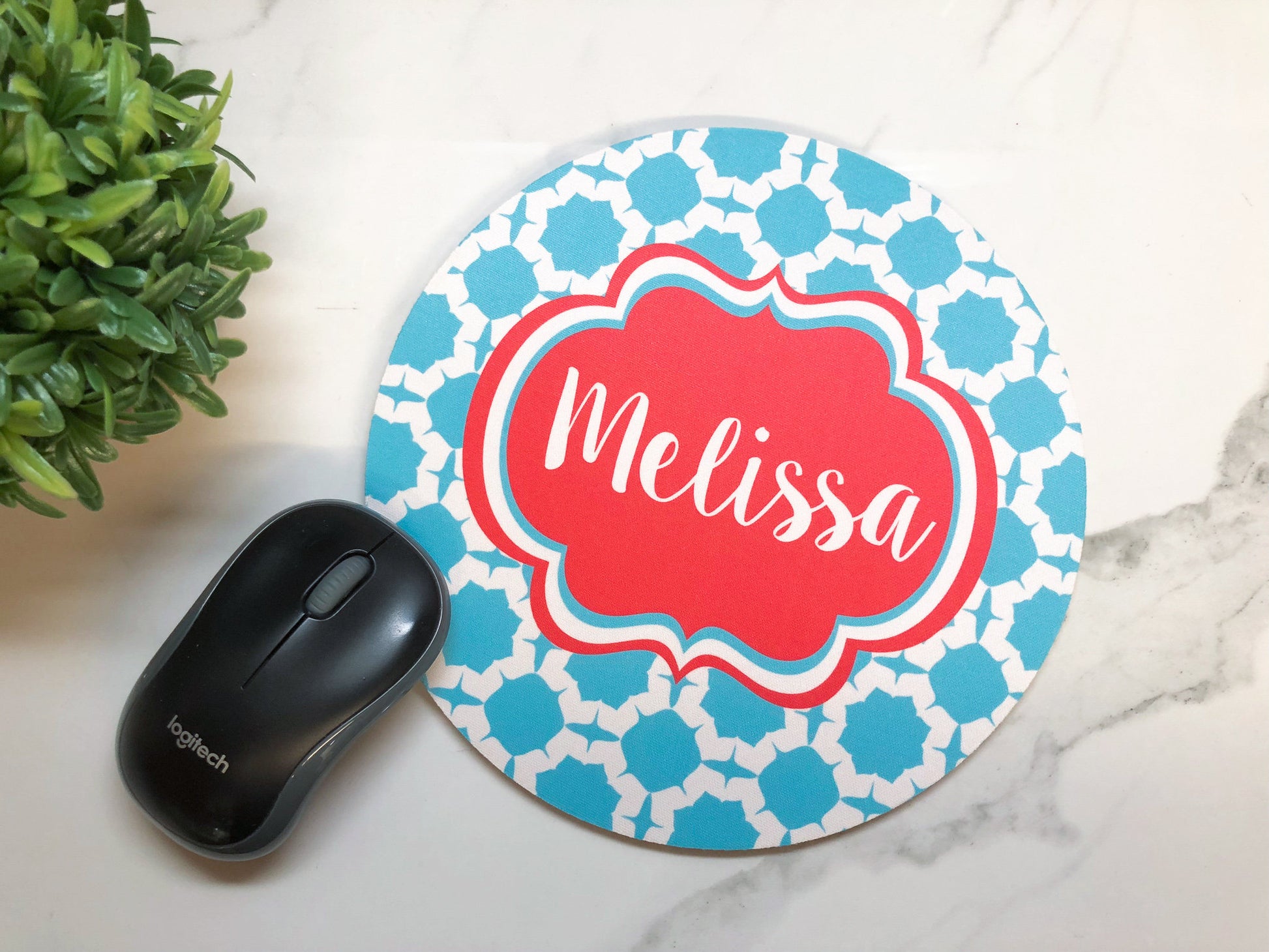 Personalized Mouse Pad - Custom Teacher Gift - Monogrammed Mouse Pad - Monogrammed Mousepad - Teacher Gift - Coworker Gift