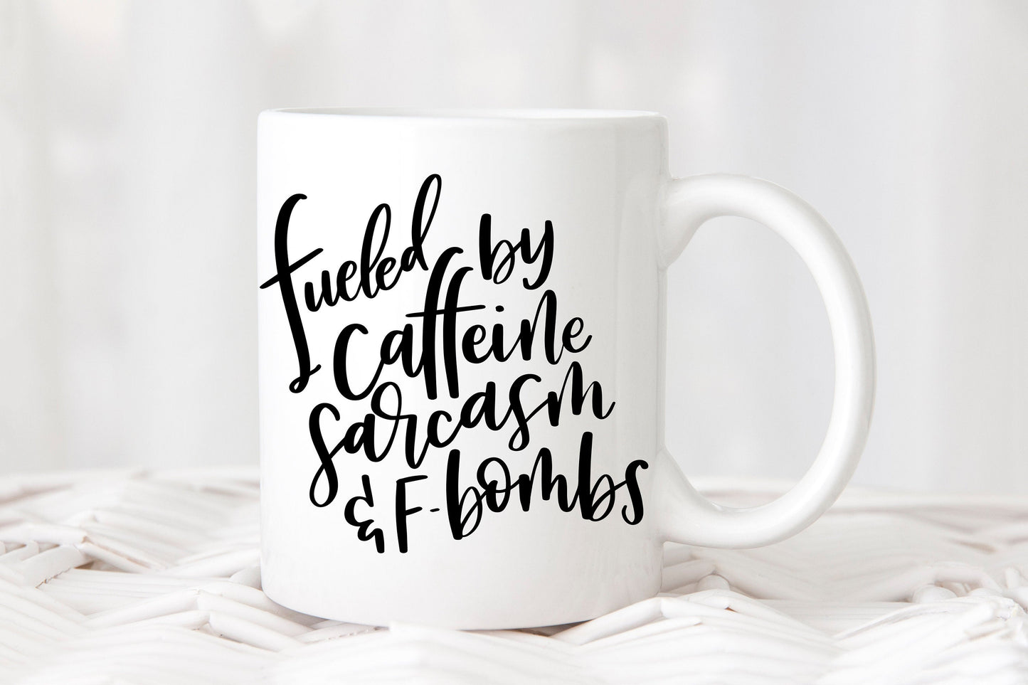 Sarcasm Coffee Mug - Funny Mom Coffee Cup - Coffee Stronger than Toddler - Custom Coffee Mug