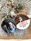 Babys First Christmas Photo Ornament, Porcelain Ornaments, Personalized Ornament