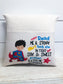 Christmas Gift for Boy, Personalized Pillow, Superhero Book Pillow