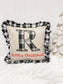 Personalized Christmas Pillow, Buffalo Plaid Christmas Decor, Farmhouse Christmas